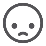 User Sad SVG Icon